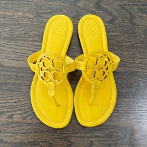 Tory Burch Yellow Sandals-Like New
